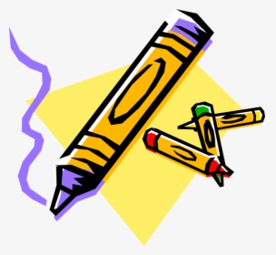 Vector Illustration Of Crayola Children"s Coloring - Preschool Art Area Signs, HD Png Download, Free Download