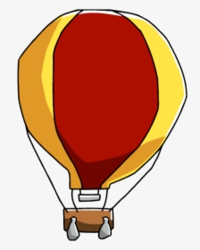 Scribblenauts Hot Air Balloon, HD Png Download, Free Download