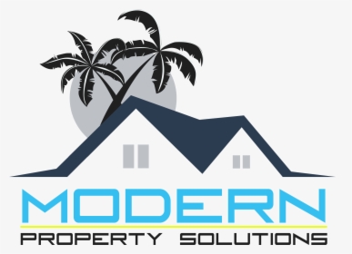 Modern Property Solutions - Transparent Background Palm Tree Sun Png, Png Download, Free Download