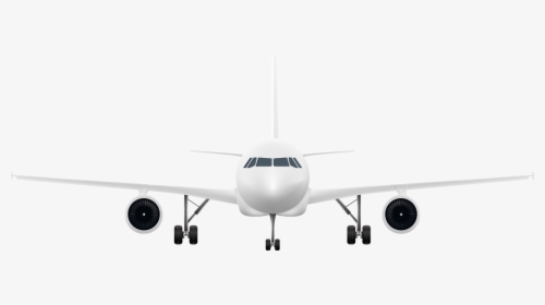 Airplan Front View Png - Boeing 757, Transparent Png, Free Download