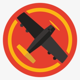Black Airplane Woodstock Logo, HD Png Download, Free Download