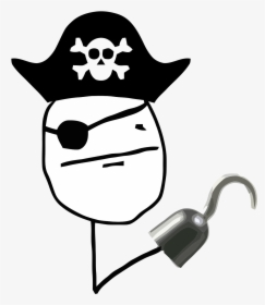 Pirate Poker Face Meme, HD Png Download, Free Download