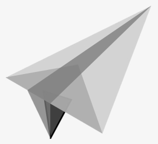 White Paper Plane - Origami Of Aeroplane Transparent, HD Png Download, Free Download