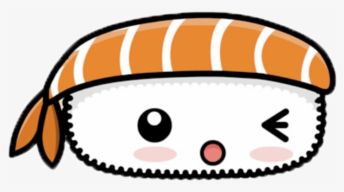 #kawaii #fish #pirate #face #eyes - Kawaii Sushi, HD Png Download, Free Download