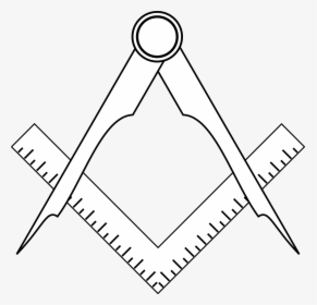 Square And Compasses Large, HD Png Download, Free Download