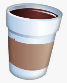 Coffee Emoji Png - Coffee To Go Emoji, Transparent Png, Free Download