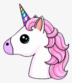 #unicorn #unicorns #emoji #unicornemoji #cuteunicorn - Easy Unicorn Drawing, HD Png Download, Free Download