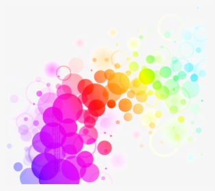 Abstract Colors Png File - Colorful Dots Vector, Transparent Png, Free Download