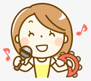 Woman Singing - Singing Clipart, HD Png Download, Free Download