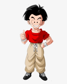 Krillin Dragon Ball Gt - Ball Z Krillin With Hair, HD Png Download, Free Download