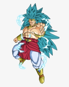 Clipart Freeuse Broly Transparent Blue Hair Controlled - Dragon Ball Super Broly Png, Png Download, Free Download