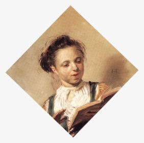 File - Hals, Frans - Singing Girl - 1626-30 - Frans Hals, HD Png Download, Free Download