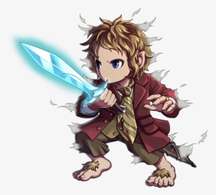 Unit Ills Full - Bilbo Le Hobbit Anime, HD Png Download, Free Download