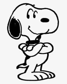 Transparent High Five Clipart - Snoopy Smiling, HD Png Download, Free Download