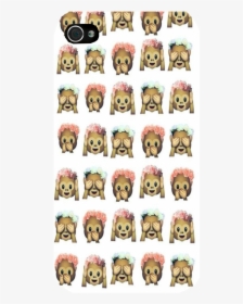 Three Girly Monkeys Emoji Iphone, Ipod Or Galaxy Case - Tapety Na Telefon Małpki, HD Png Download, Free Download