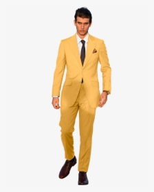 Guy Wearing A Yellow Suit Png, Transparent Png, Free Download