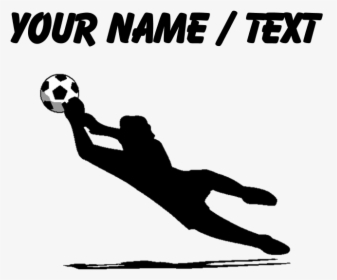 Transparent Soccer Silhouette Clipart, HD Png Download, Free Download