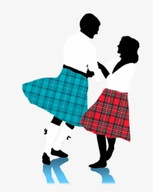 Country Clipart Png - Scottish Country Dancing Clipart, Transparent Png, Free Download