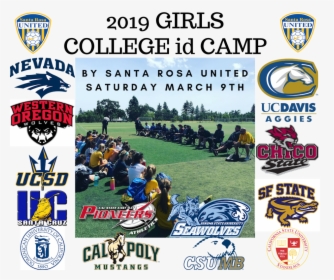 2019 Girls College Id Camp By Santa Rosa United Soccer - Crew, HD Png Download, Free Download