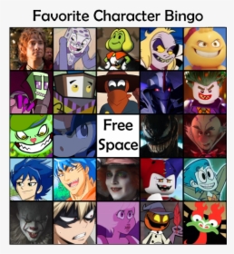 Favorite Character Bingo, HD Png Download, Free Download