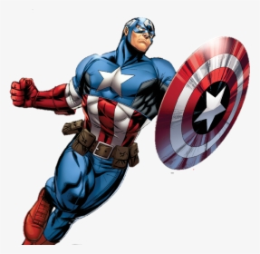 Captain America Cartoon Png - Marvel Avengers Assemble, Transparent Png, Free Download