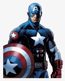 Captain America Png - Captain America Comic Face, Transparent Png, Free Download