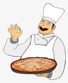 Pizza Maker, Pizza Chef, Pizzeria, Pizza, Local - Pizza Chef Transparent, HD Png Download, Free Download