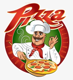Pizza Chef Italian Cuisine - Pizza Chef Logo Png, Transparent Png, Free Download