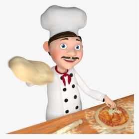 Transparent Pizza Chef Png - Chef 3d Png, Png Download, Free Download