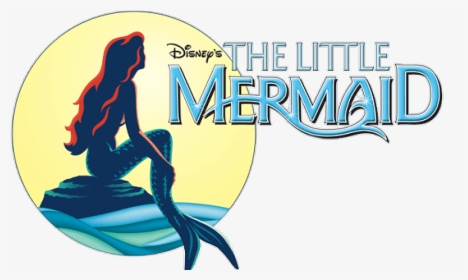 The Little Mermaid Ariel King Triton Logo The Walt - Ariel The Little Mermaid Logo, HD Png Download, Free Download