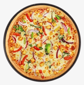 Indian Style Veg"  Title="indian Style Veg - Veg Delight Pizza Png, Transparent Png, Free Download
