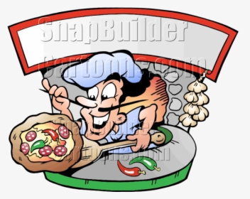Pizza House Chef - Illustration, HD Png Download, Free Download