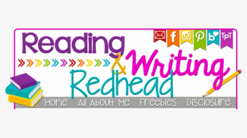 Reading And Writing Redhead - Graphic Design, HD Png Download, Free Download