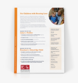 A Guide For Reading To The Children With Disabilities - Brochure, HD Png Download, Free Download
