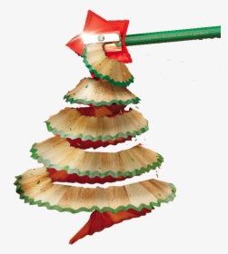 Pencil Creativity Tree Creative Shavings Christmas - Drawing Charts For Christmas, HD Png Download, Free Download