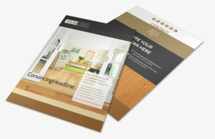 Hardwood Floor Installation Flyer Template Preview - Plywood, HD Png Download, Free Download