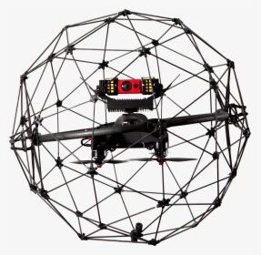 Discover The First Collision-tolerant Drone, Designed - Flyability Elios, HD Png Download, Free Download