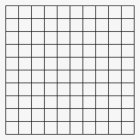 Aesthetic Grid Png - 10 X 10 Block, Transparent Png, Free Download