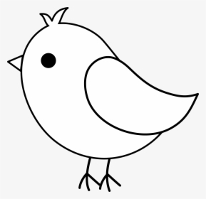 Clip Art Cute Bird Drawing, HD Png Download, Free Download