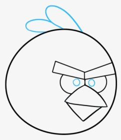 How To Draw Angry Birds - Draw An Angry Bird, HD Png Download, Free Download