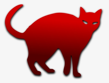Transparent Angry Cat Png - Cartoon Red Cat, Png Download, Free Download