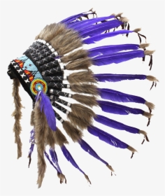 Transparent Indian Feather Png - Native American Headdress Transparent, Png Download, Free Download