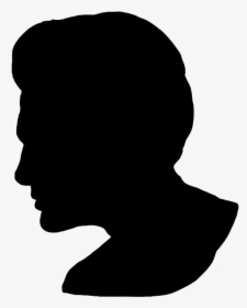 Clip Art Face Silhouettes Of Men - Man Head Silhouette Clipart, HD Png Download, Free Download