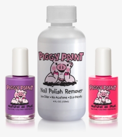 Piggy Paint Nail Polish Remover, HD Png Download, Free Download