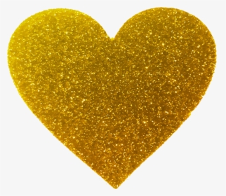 Transparent Heart Orange Glitter, HD Png Download, Free Download