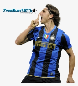 Transparent Zlatan Ibrahimovic Png - Zlatan Ibrahimovic Inter De Milan Png, Png Download, Free Download