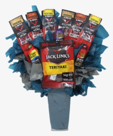 All Jacked Up Jerky Bouquet - Packaging And Labeling, HD Png Download, Free Download