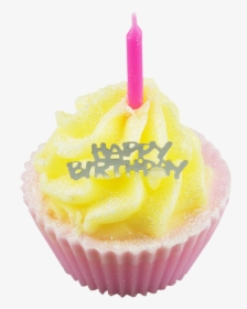 Happy Birthday"  Title="happy Birthday - Happy Birthday Transparent Cupcake, HD Png Download, Free Download