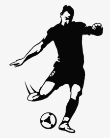 Wall Decals Football - Ibrahimovic Silhouette Png, Transparent Png, Free Download