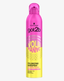 Got2b Com Volumaniac Hairspray - Schwarzkopf, HD Png Download, Free Download